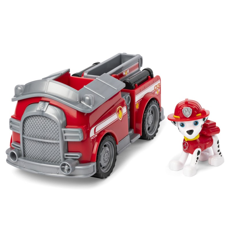 PAW Patrol , Marshall’s Firetruck, Toy Truck with Collectible Action Figure, Sustainably Minded Kids Toys for Boys & Girls Ages