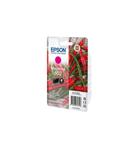 Epson 503 cartuccia d'inchiostro 1 pz Originale Resa standard Magenta