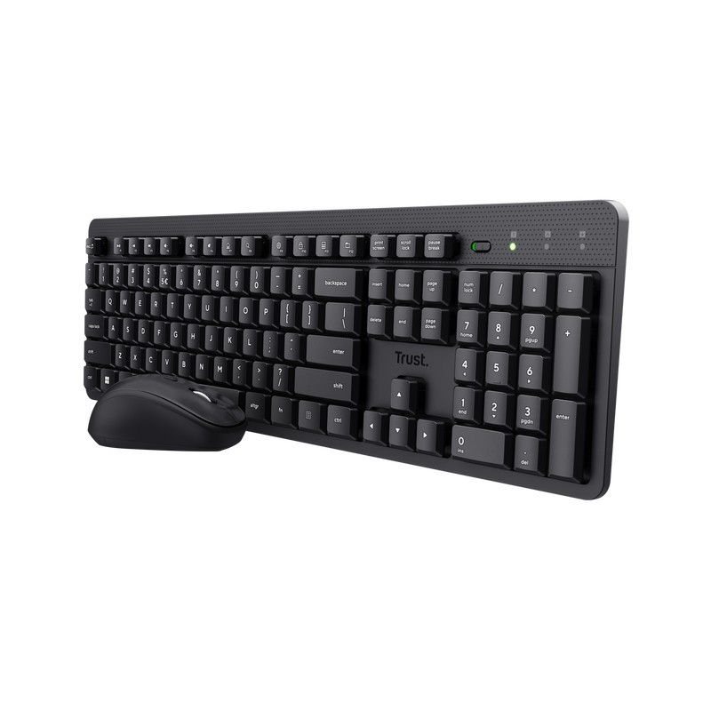 Trust Ody II clavier Souris incluse QWERTY Italien Noir