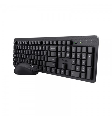 Trust Ody II clavier Souris incluse QWERTY Italien Noir