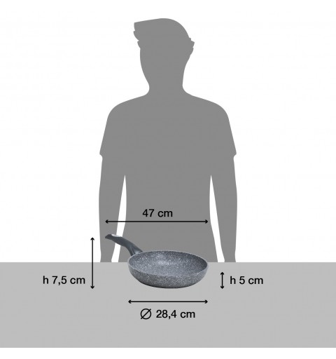 Aeternum AP000149 poêle Poêle polyvalente Rond