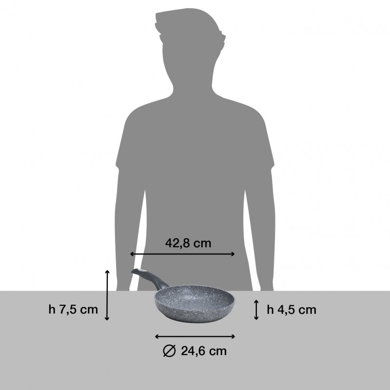 Aeternum AP000147 frying pan All-purpose pan Round