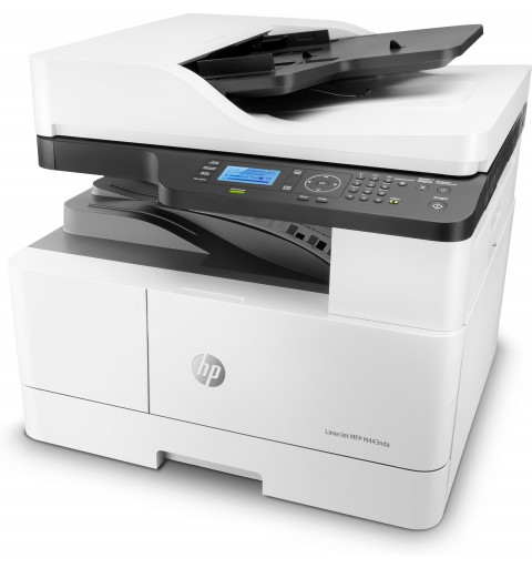 HP LaserJet Imprimante multifonction M443nda, Noir et blanc, Imprimante pour Entreprises, Impression, copie, numérisation