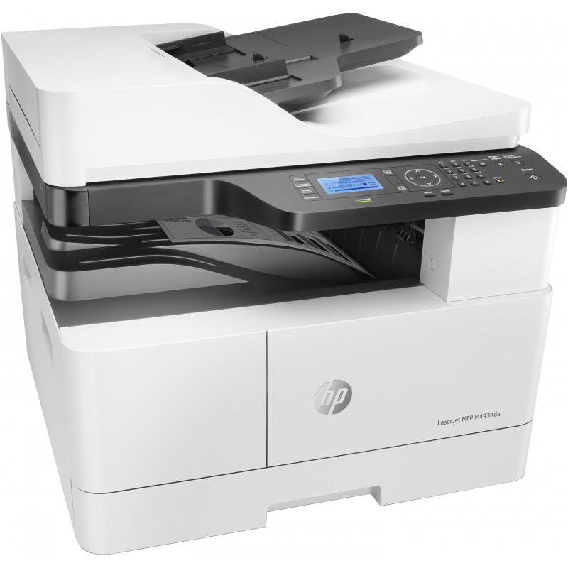 HP LaserJet Imprimante multifonction M443nda, Noir et blanc, Imprimante pour Entreprises, Impression, copie, numérisation