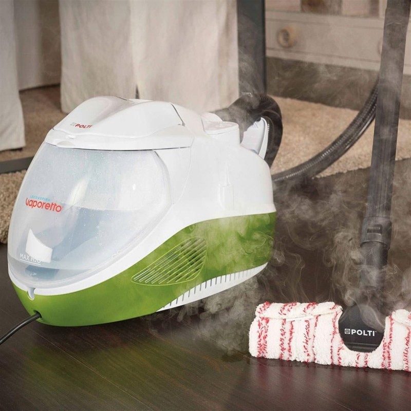 Polti FAV80 Cylinder steam cleaner 0.5 L 2450 W Green, White