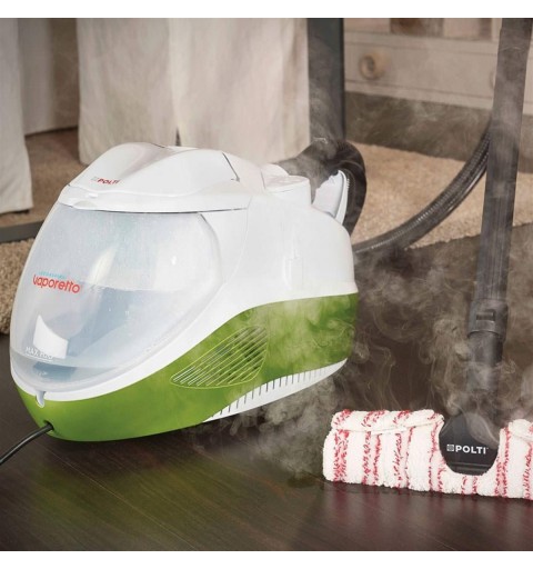 Polti FAV80 Cylinder steam cleaner 0.5 L 2450 W Green, White