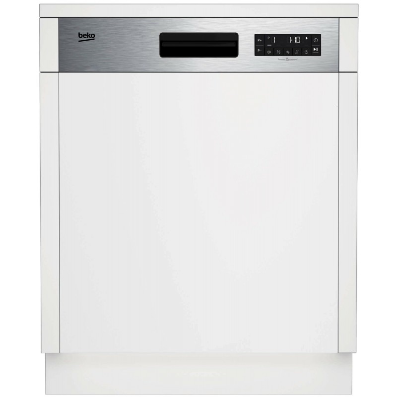 Beko b300 BDSN26430X lavavajilla Semi integrado 14 cubiertos D