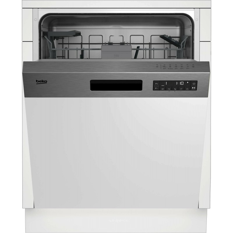 Beko b300 BDSN26430X dishwasher Semi built-in 14 place settings D