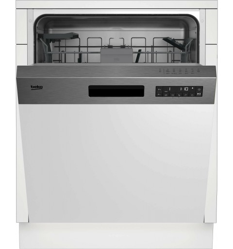 Beko b300 BDSN26430X dishwasher Semi built-in 14 place settings D