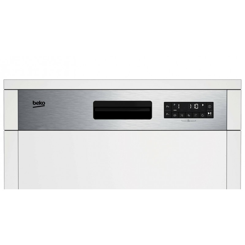 Beko b300 BDSN26430X lavavajilla Semi integrado 14 cubiertos D