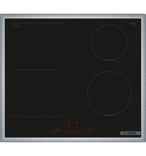 Bosch Serie 6 PVS645HB1E hobs Negro Integrado 60 cm Con placa de inducción 4 zona(s)