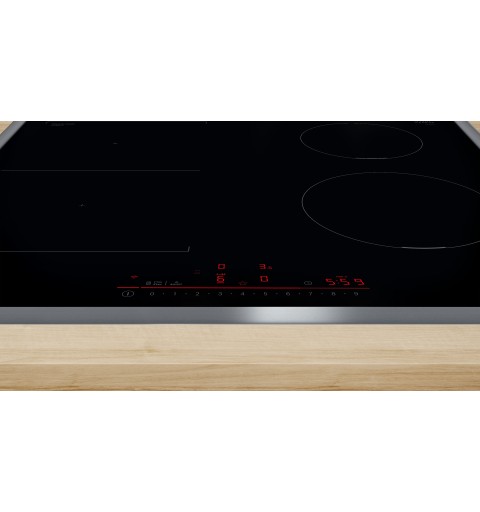 Bosch Serie 6 PVS645HB1E hobs Negro Integrado 60 cm Con placa de inducción 4 zona(s)