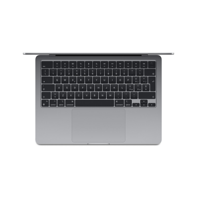 Apple MacBook Air Laptop 34,5 cm (13.6") Apple M M3 8 GB 256 GB SSD Wi-Fi 6E (802.11ax) macOS Sonoma Grau