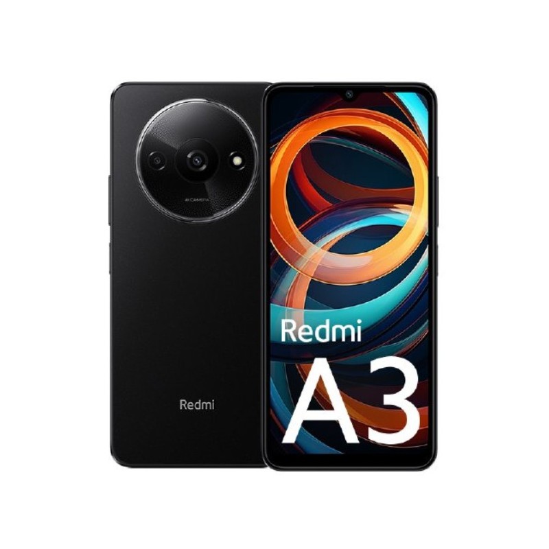 Xiaomi Redmi A3 17 cm (6.71") Double SIM Android 14 4G USB Type-C 3 Go 64 Go 5000 mAh Noir