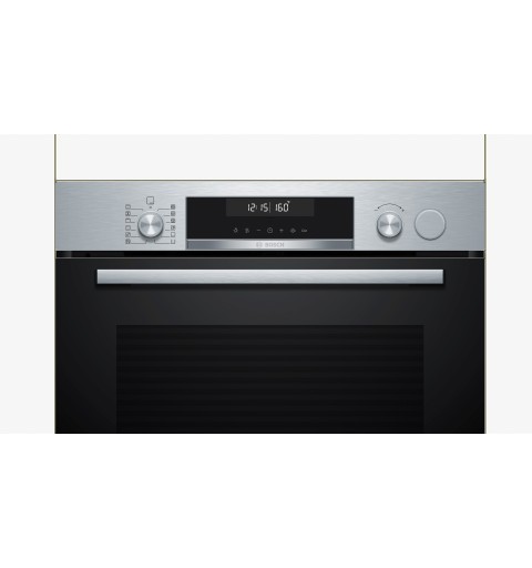 Bosch Serie 6 HRG5180S0 Backofen 71 l 3600 W A Schwarz, Edelstahl