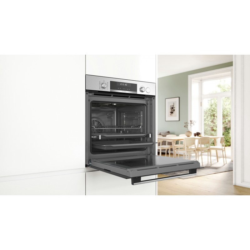 Bosch Serie 6 HRG5180S0 Backofen 71 l 3600 W A Schwarz, Edelstahl