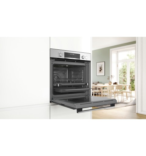 Bosch Serie 6 HRG5180S0 Backofen 71 l 3600 W A Schwarz, Edelstahl