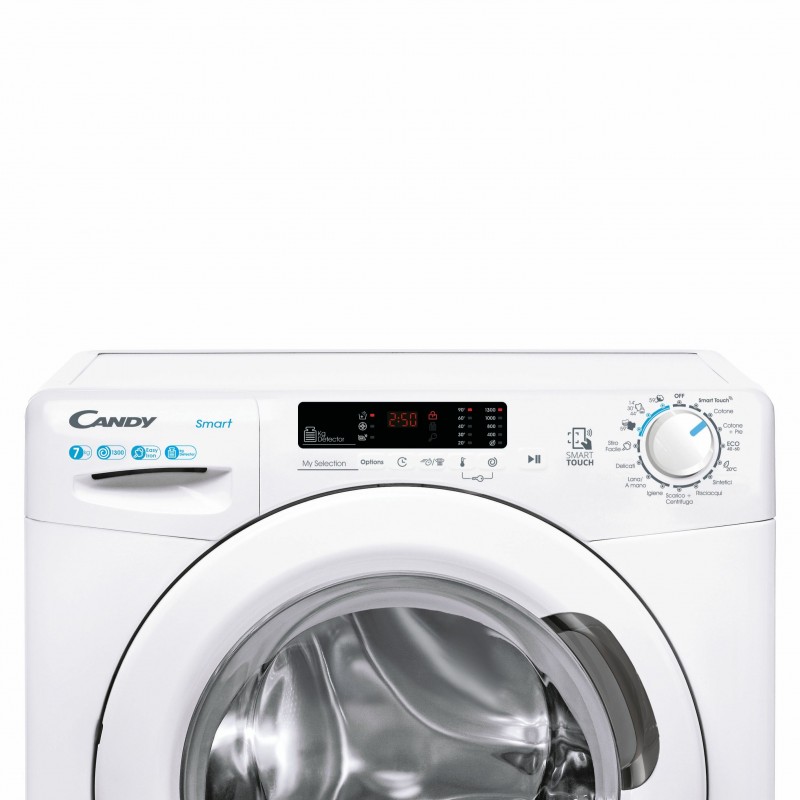 Candy Smart CSS4372DW4111 lavadora Carga frontal 7 kg 1300 RPM Blanco