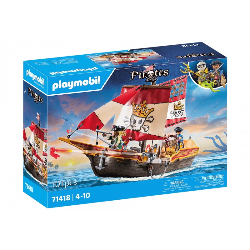 Playmobil Chaloupe des pirates