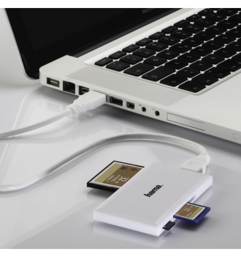 Hama 00181017 card reader USB 3.2 Gen 1 (3.1 Gen 1) White