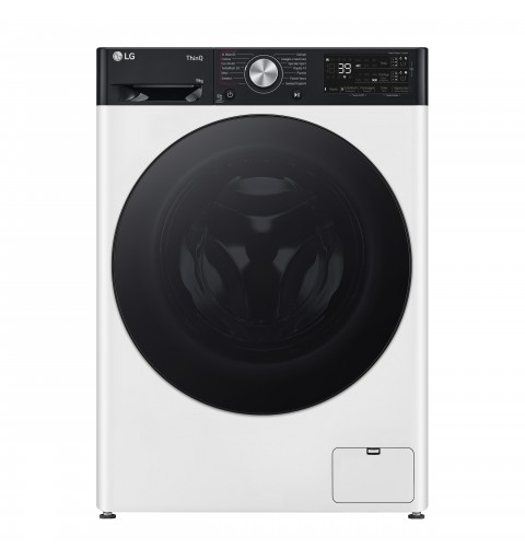 LG F4R7509TSWB machine à laver Charge avant 9 kg 1400 tr min Blanc