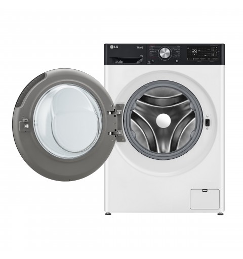 LG F4R7509TSWB washing machine Front-load 9 kg 1400 RPM White