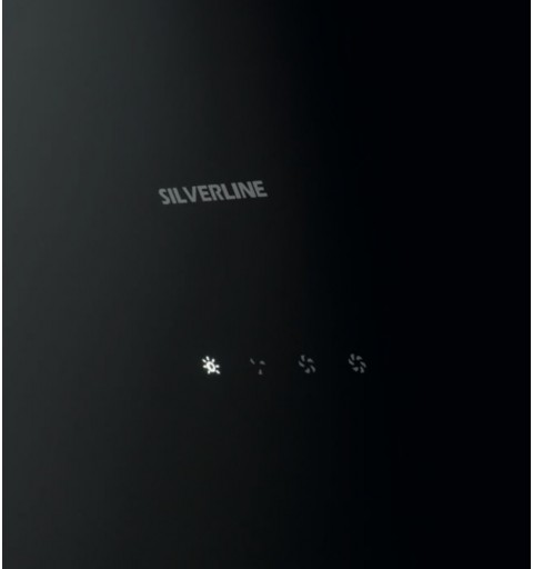 Silverline 3457 SOHO De pared Negro 627 m³ h A