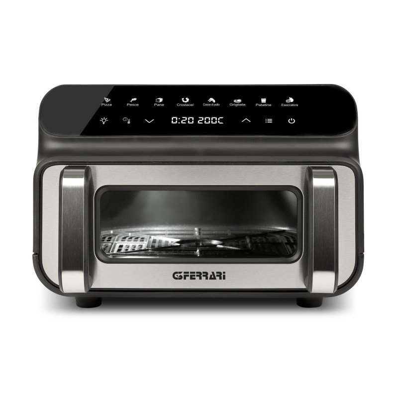 G3 Ferrari G10181 Fritteuse Einzelbild 10 l Eigenständig 2000 W Schwarz, Edelstahl