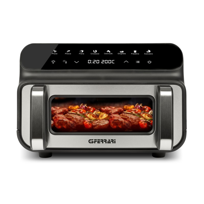 G3 Ferrari G10181 friteuse Unique 10 L Autonome 2000 W Noir, Acier inoxydable