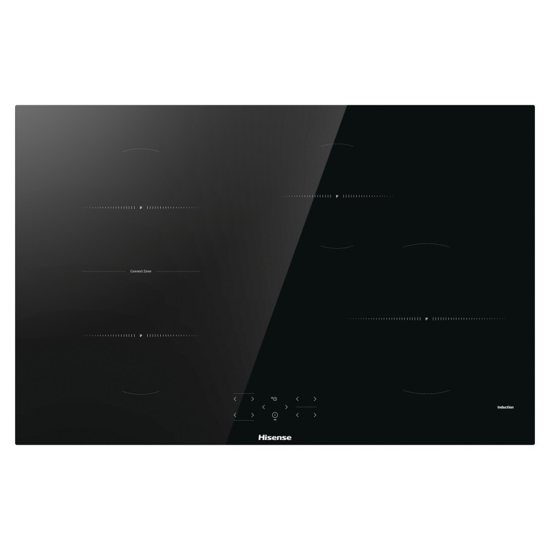 Hisense HI8421BSC hob Black Built-in 80 cm Zone induction hob 4 zone(s)