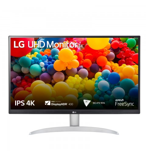 LG 27UP600P-W.AEU LED display 68,6 cm (27") 3840 x 2160 Pixel 4K Ultra HD Schwarz