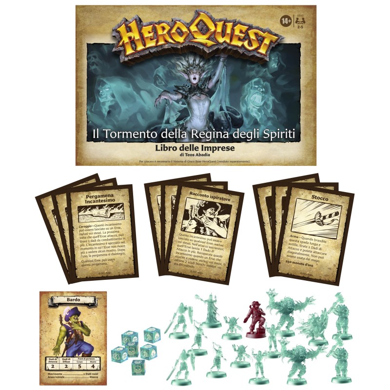 Hasbro Gaming Avalon Hill HeroQuest Jeu de société Jeu de rôles