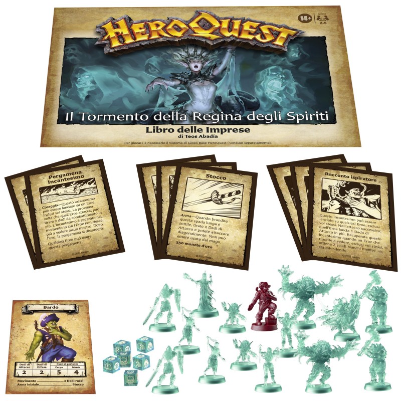 Hasbro Gaming Avalon Hill HeroQuest Jeu de société Jeu de rôles