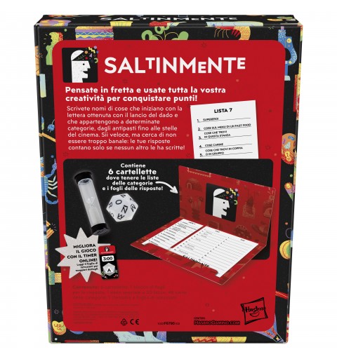 Hasbro Gaming Classic Scattergories Brettspiel Party