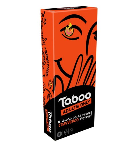 Hasbro Gaming Taboo Adults Only 20 min Juego De Cartas Partido