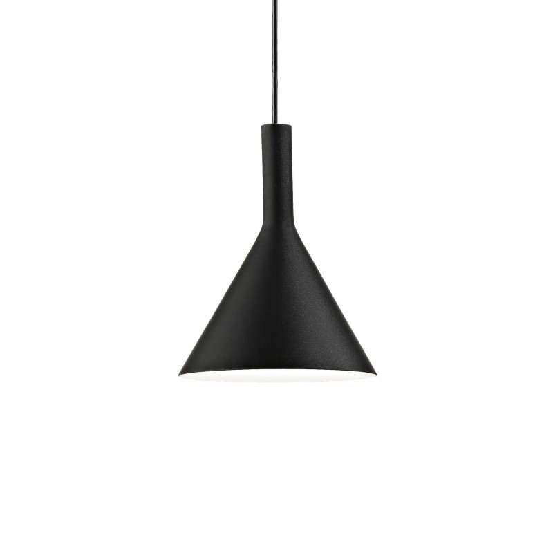 Ideal Lux COCKTAIL SP1 SMALL NERO Mod. 074344 Lampada A Sospensione 1 Luce