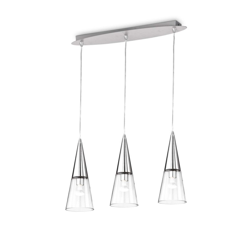 Ideal Lux CONO SP3 Mod. 112367 Lampada A Sospensione 3 Luci