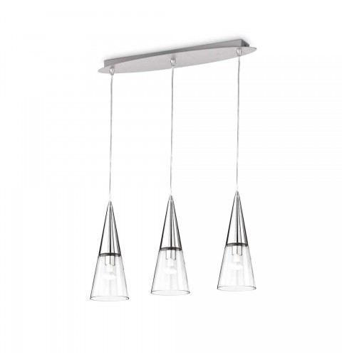 Ideal Lux CONO SP3 Mod. 112367 Lampada A Sospensione 3 Luci