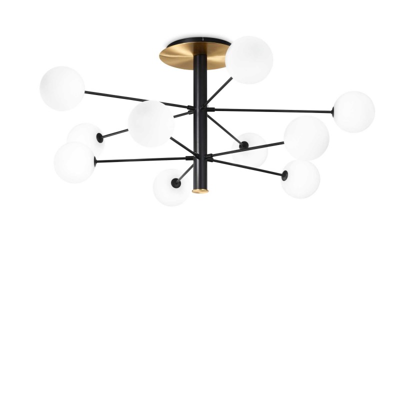 Ideal Lux COSMOPOLITAN PL10 Mod. 273693 Lampada Da Soffitto 10 Luci