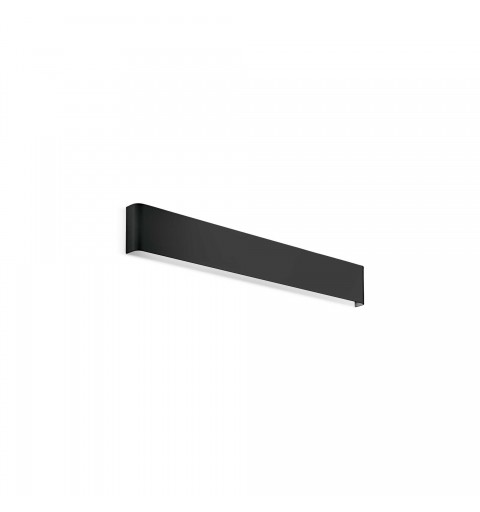 Ideal Lux DELTA AP D061 4000K NERO Mod. 307022 Lampada Da Parete 1 Luce