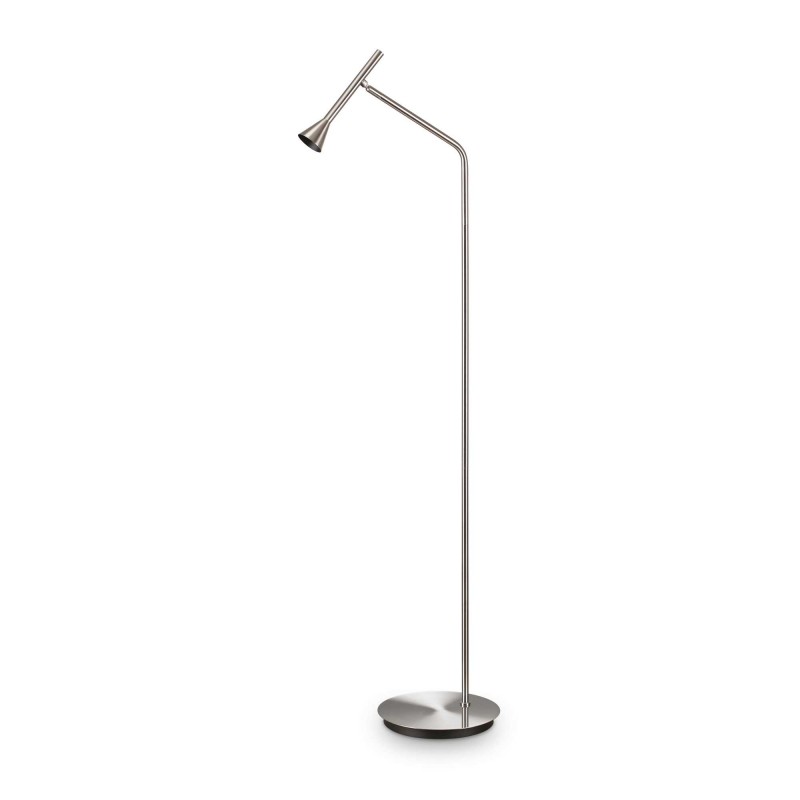 Ideal Lux DIESIS PT NICKEL Mod. 285337 Lampada Da Terra 1 Luce