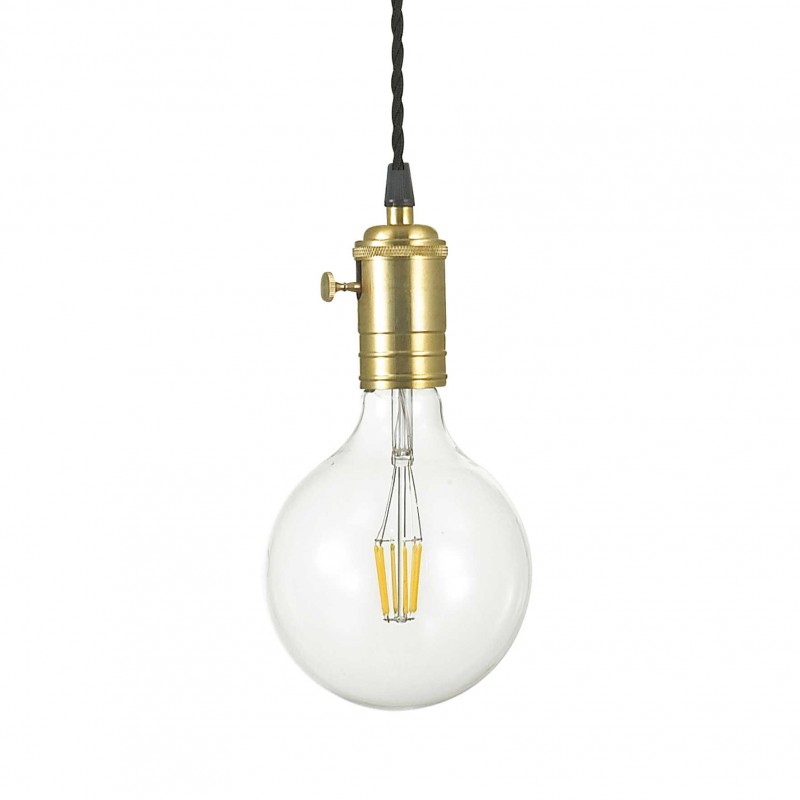 Ideal Lux DOC SP1 OTTONE Mod. 163154 Lampada A Sospensione 1 Luce