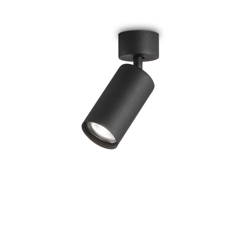 Ideal Lux DYNAMITE PL1 NERO Mod. 231471 Lampada Da Soffitto 1 Luce