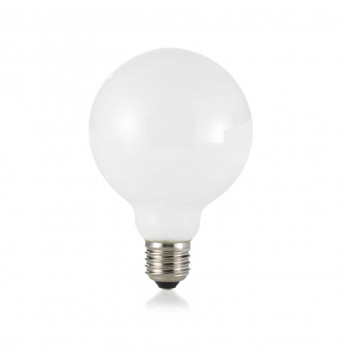 Ideal Lux E27 GLOBO D095 08W 3000K CRI80 BIANCO DIMM Mod. 252186 Lampadina