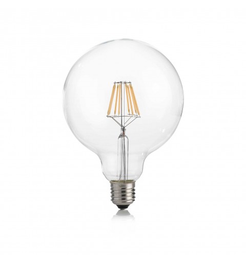 Ideal Lux E27 GLOBO D125 08W 3000K CRI80 TRASP Mod. 101347 Lampadina