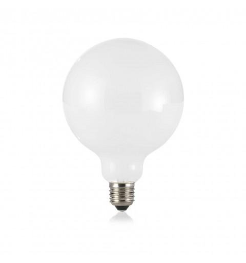 Ideal Lux E27 GLOBO D125 08W 4000K CRI80 BIANCO Mod. 253435 Lampadina