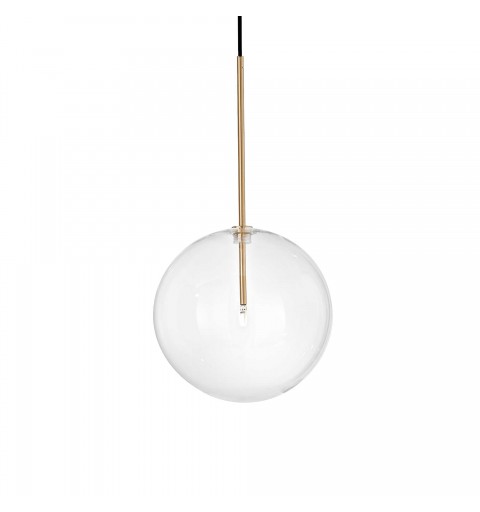 Ideal Lux EQUINOXE SP1 D25 OTTONE Mod. 277394 Lampada A Sospensione 1 Luce