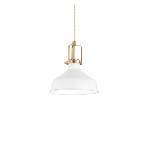 Ideal Lux ERIS-1 SP1 BIANCO Mod. 238104 Lampada A Sospensione 1 Luce