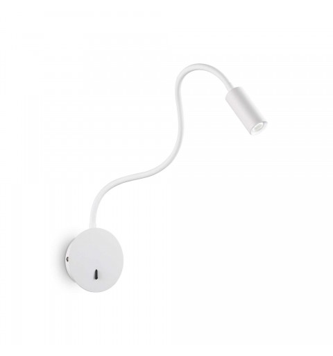 Ideal Lux FOCUS-2 AP BIANCO Mod. 203171 Lampada Da Parete 1 Luce