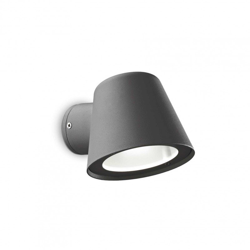 Ideal Lux GAS AP1 ANTRACITE Mod. 091525 Lampada Da Parete 1 Luce